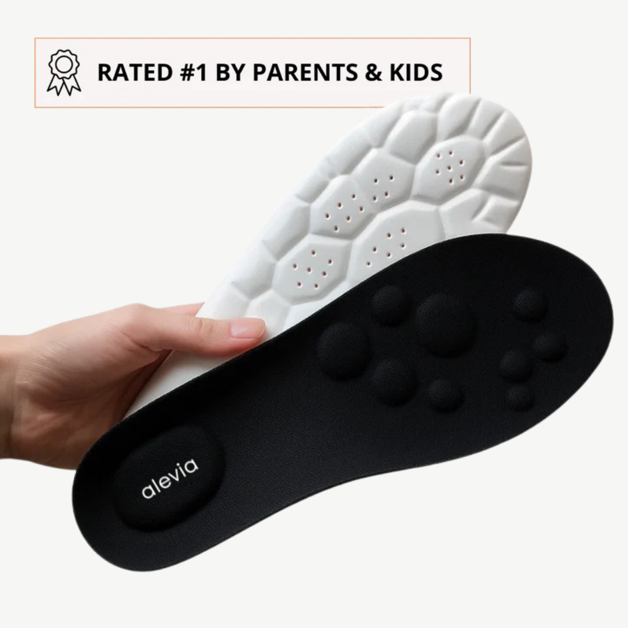 StepX™ Black - Align &amp; Cushion Insoles